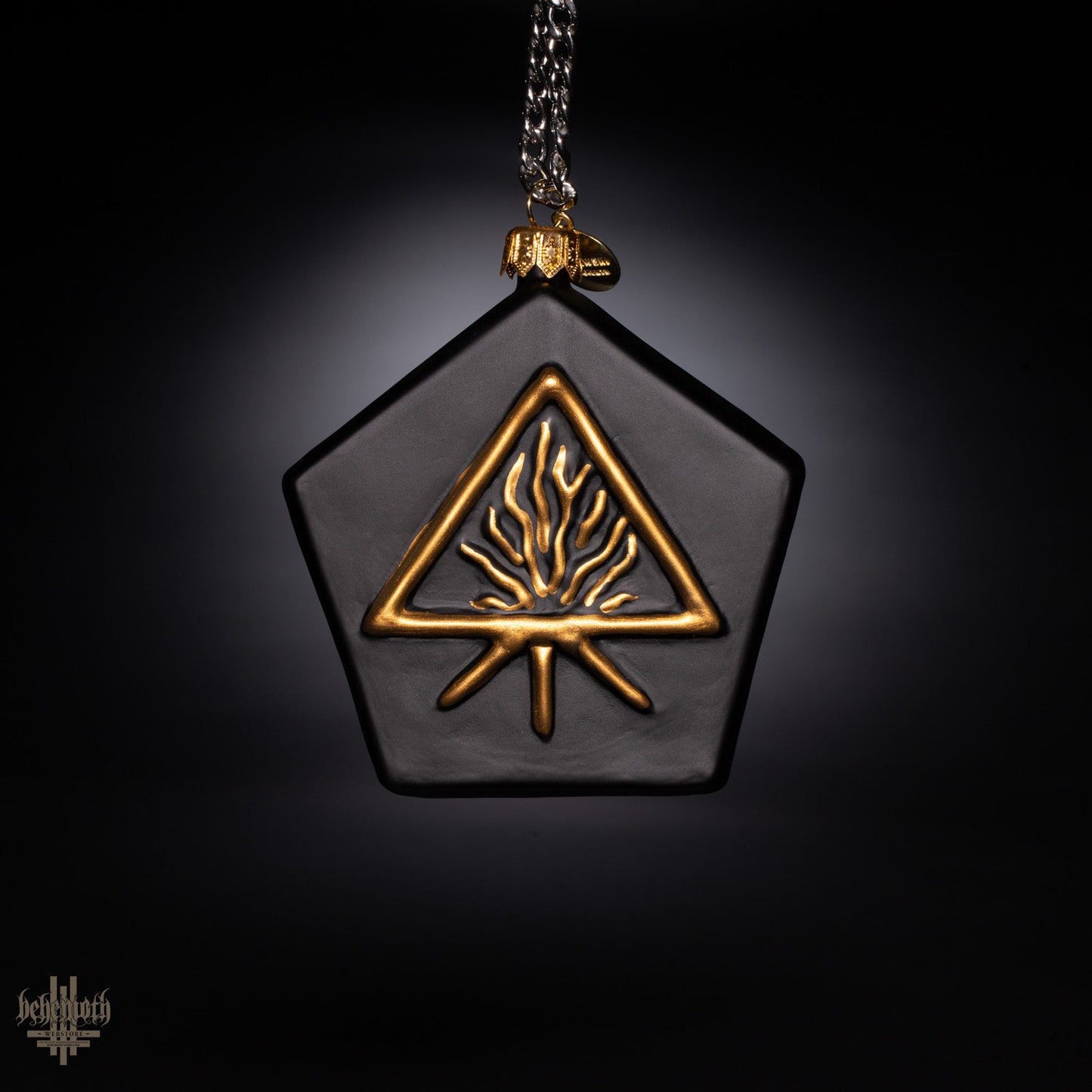 Behemoth 'The Unholy Trinity' Blown Glass Ornament