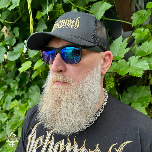 Behemoth 'Logo' classic trucker cap