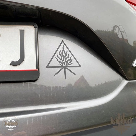 Behemoth 'The Unholy Trinity'  Black Decal