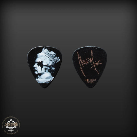 Behemoth 'The Devil Save The Queen' Nergal signature guitar pick