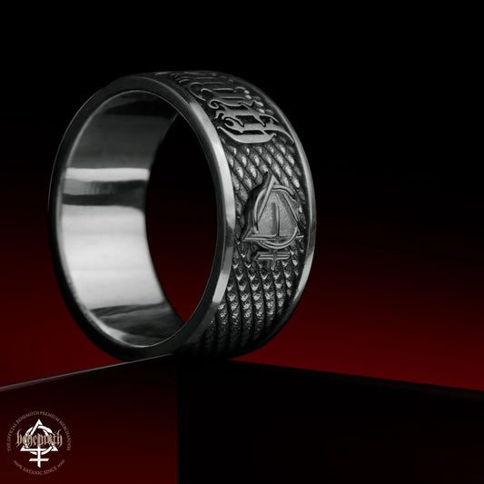 Behemoth 'Contra' Sterling Silver Ring - PREORDER