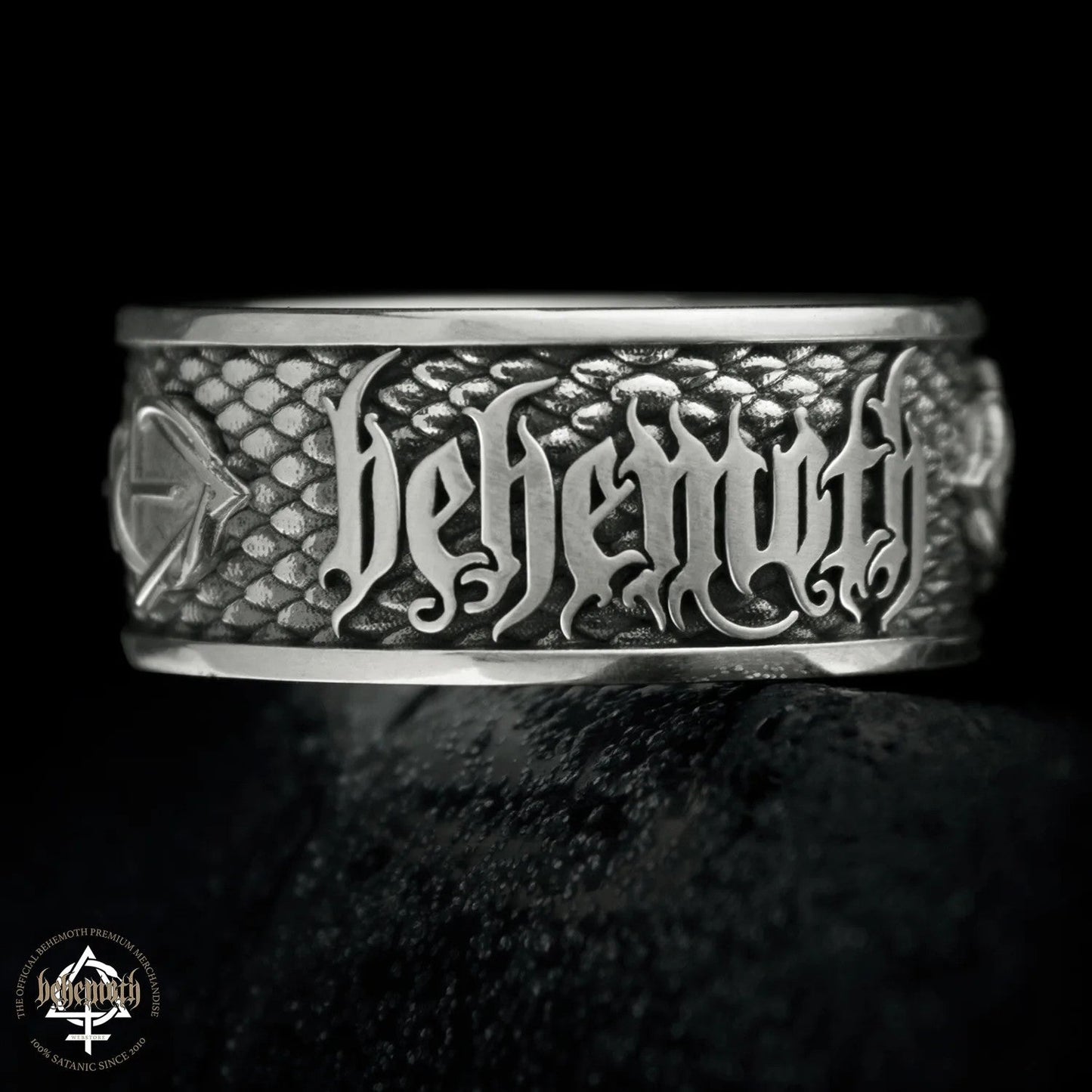 Behemoth 'Contra' Sterling Silver Ring - PREORDER