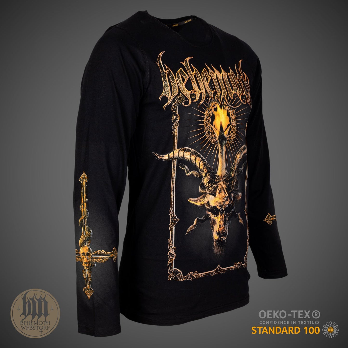 Behemoth 'Baphomet'  Long Sleeve Shirt