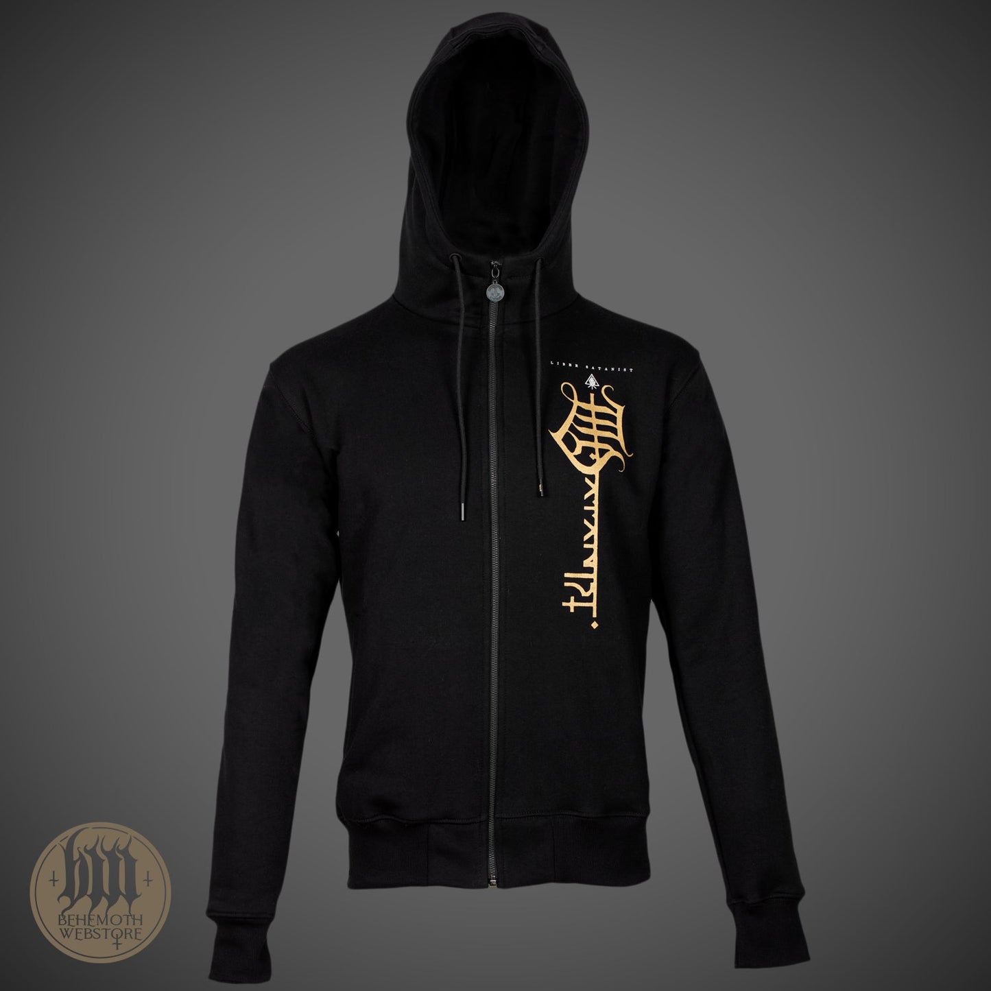 Behemoth 'The Satanist X' hooded sweatshirt with zip